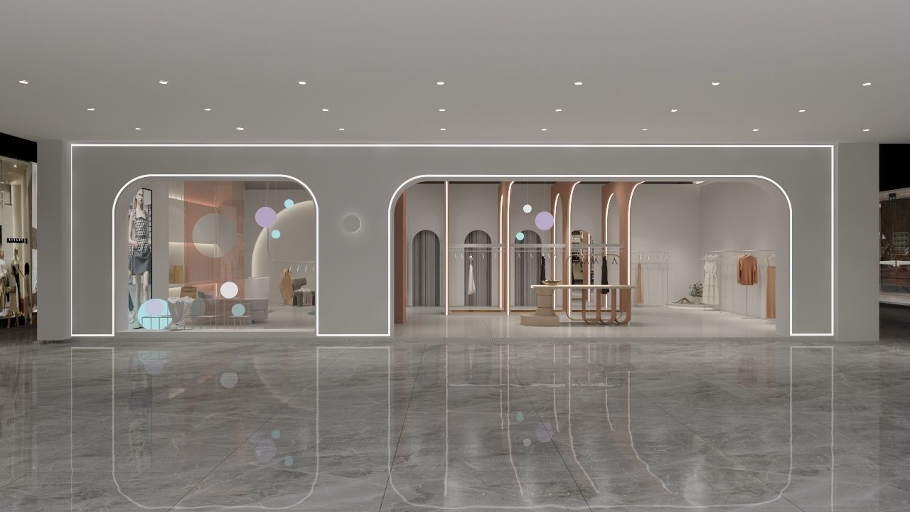 Clothing Shop 3 3D model_1