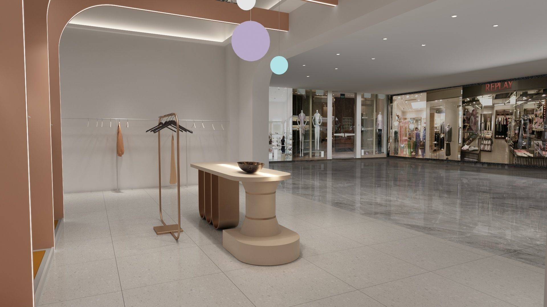 Clothing Shop 3 3D model_5