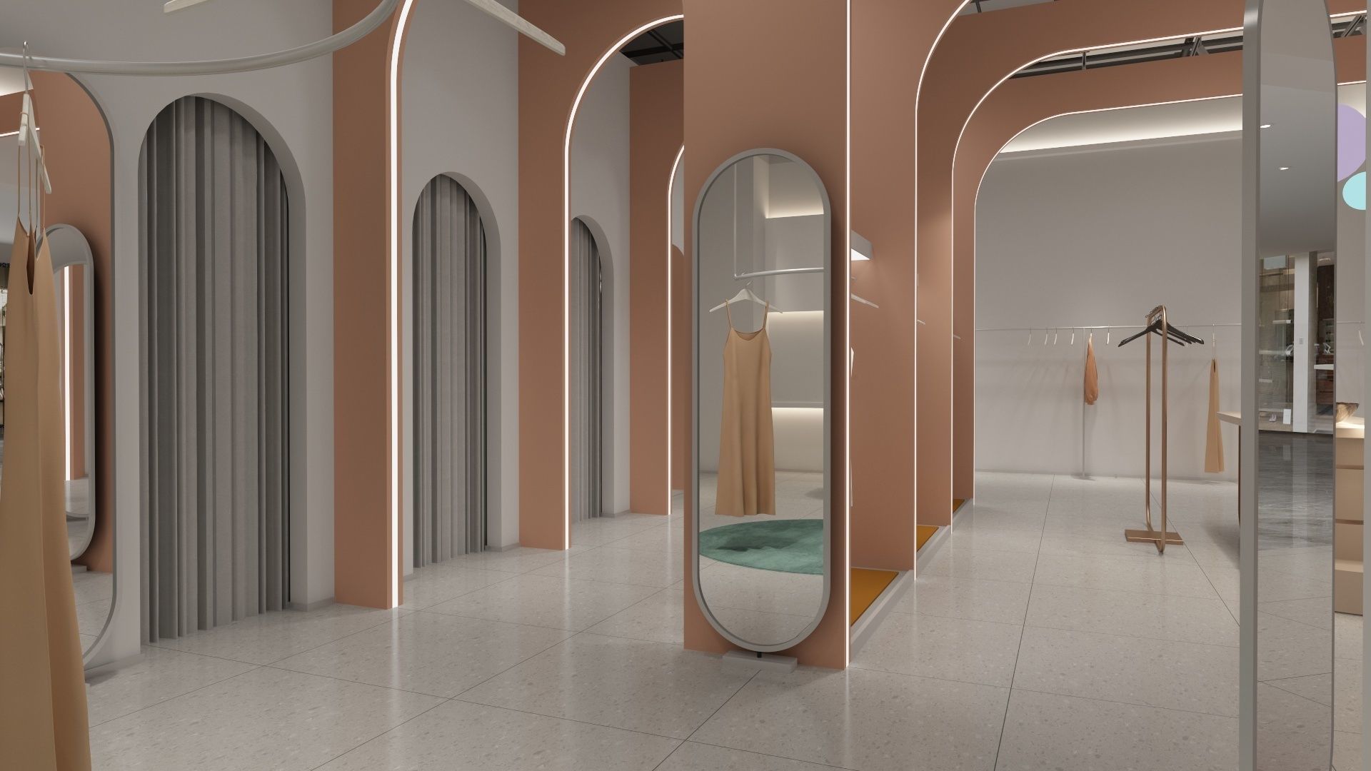 Clothing Shop 3 3D model_4