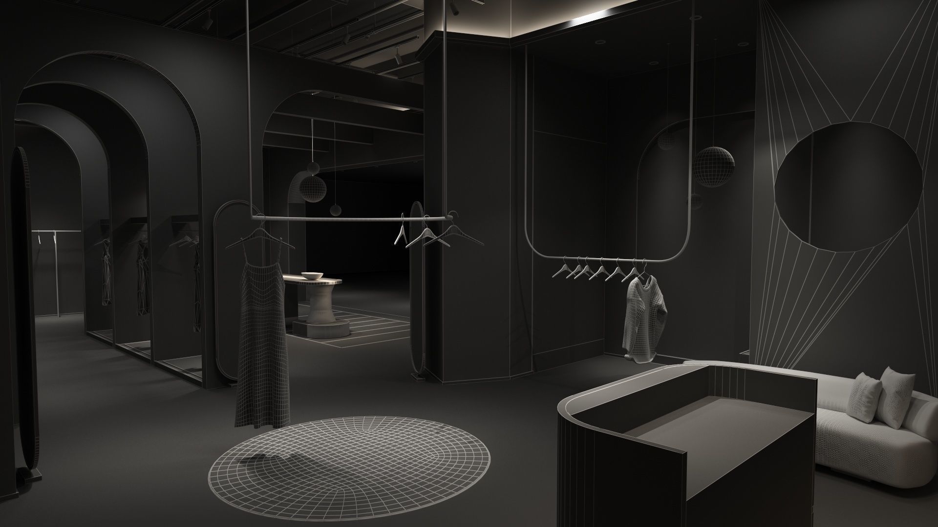 Clothing Shop 3 3D model_15