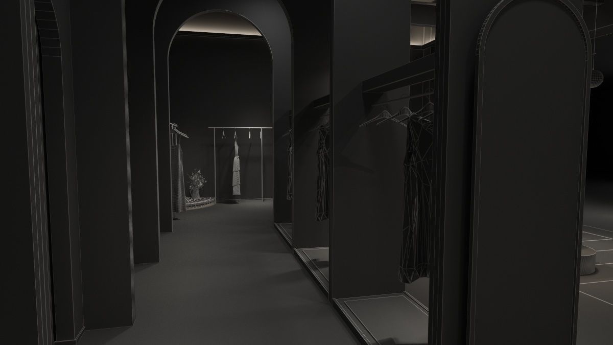Clothing Shop 3 3D model_18