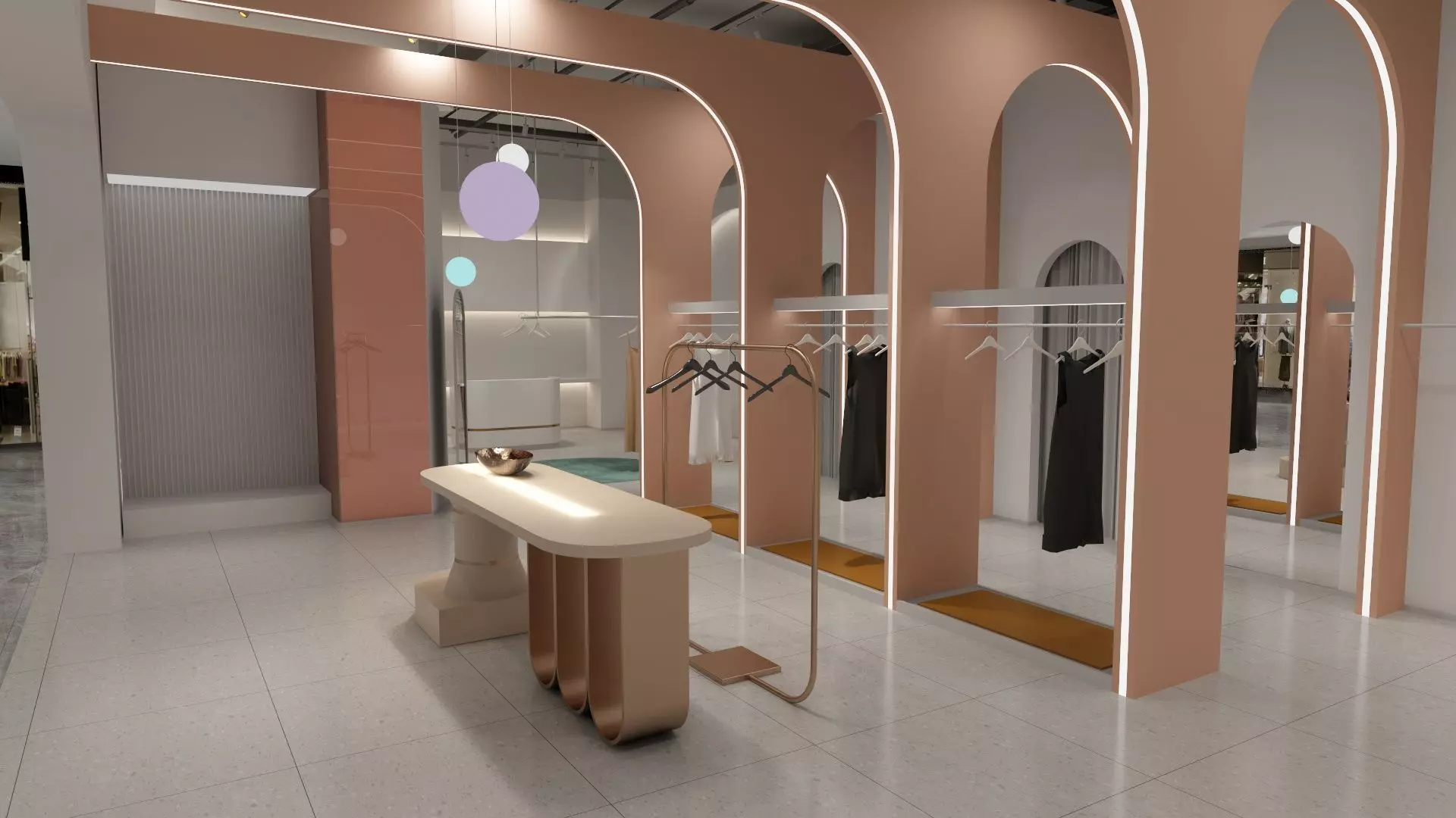 Clothing Shop 3 3D model_0