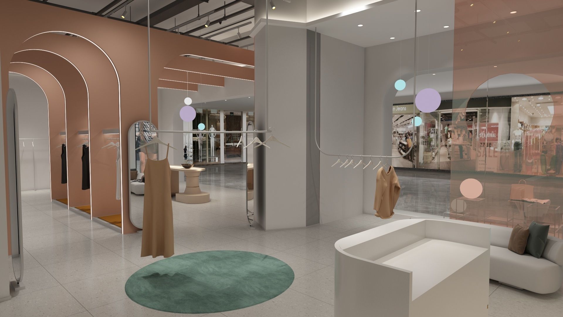 Clothing Shop 3 3D model_2