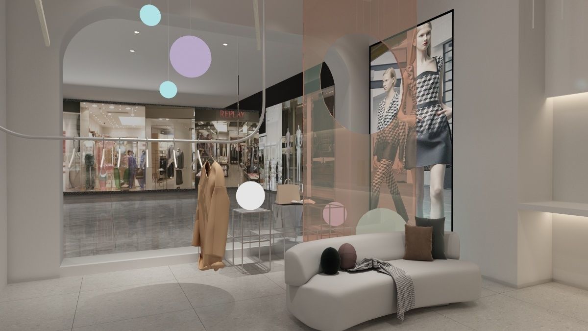 Clothing Shop 3 3D model_11