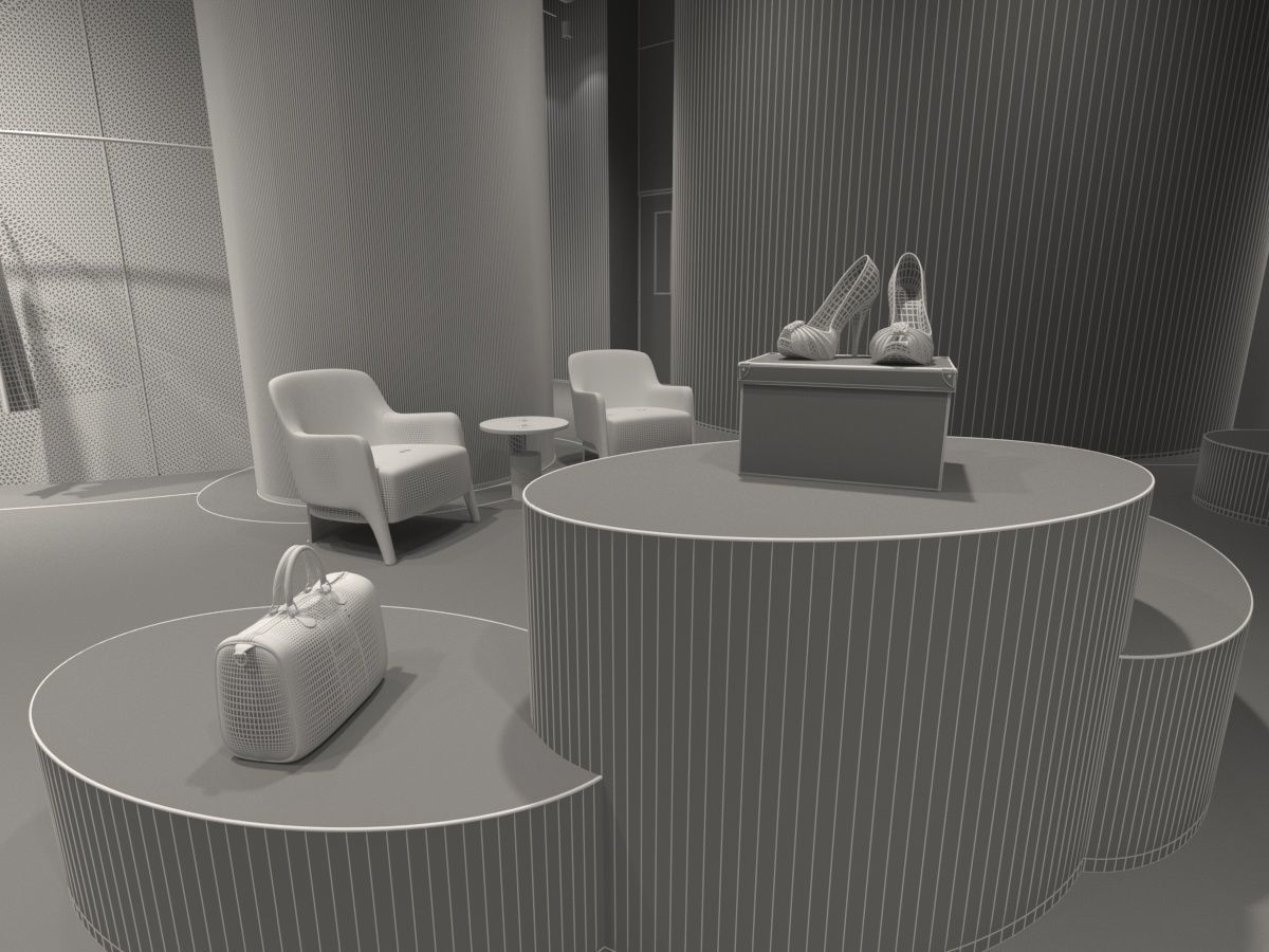 Clothing Shop 4 3D model_25