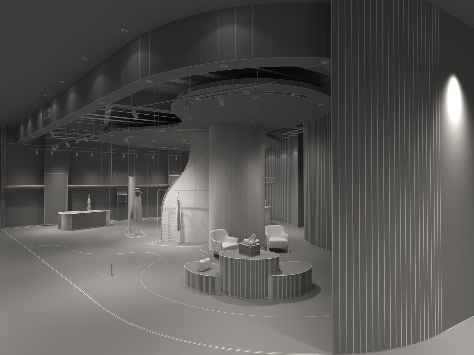 Clothing Shop 4 3D model_15