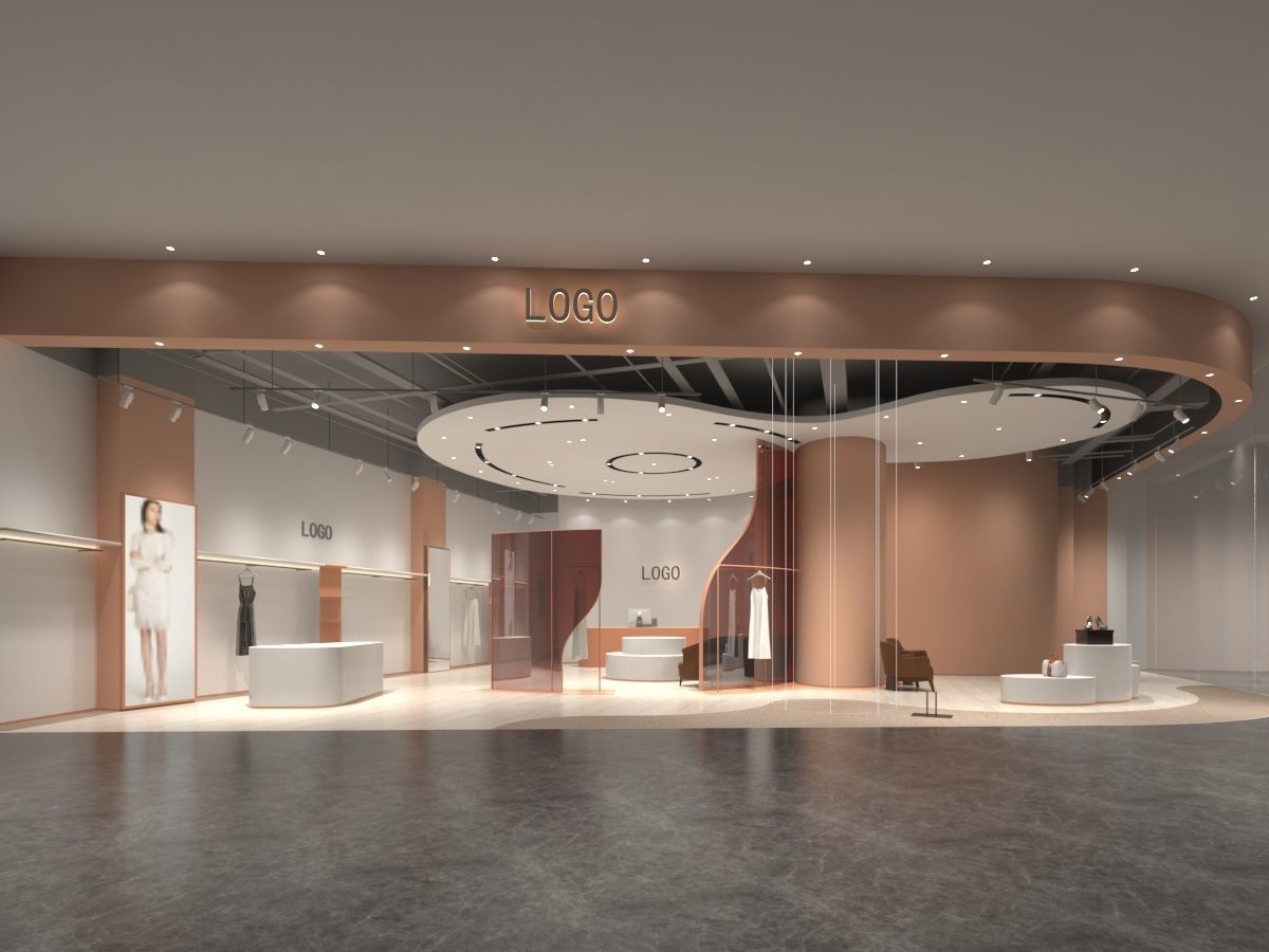 Clothing Shop 4 3D model_1