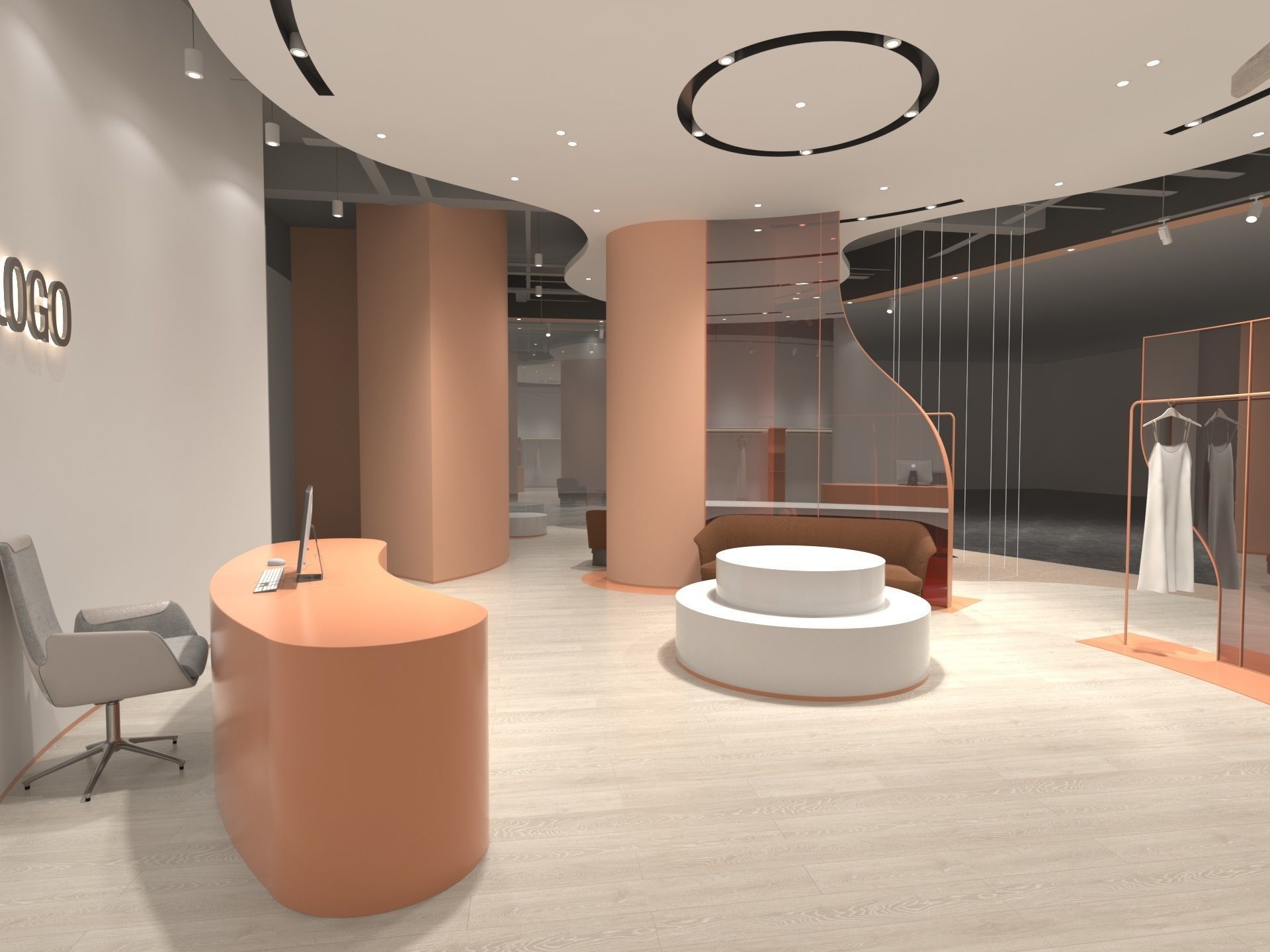 Clothing Shop 4 3D model_3