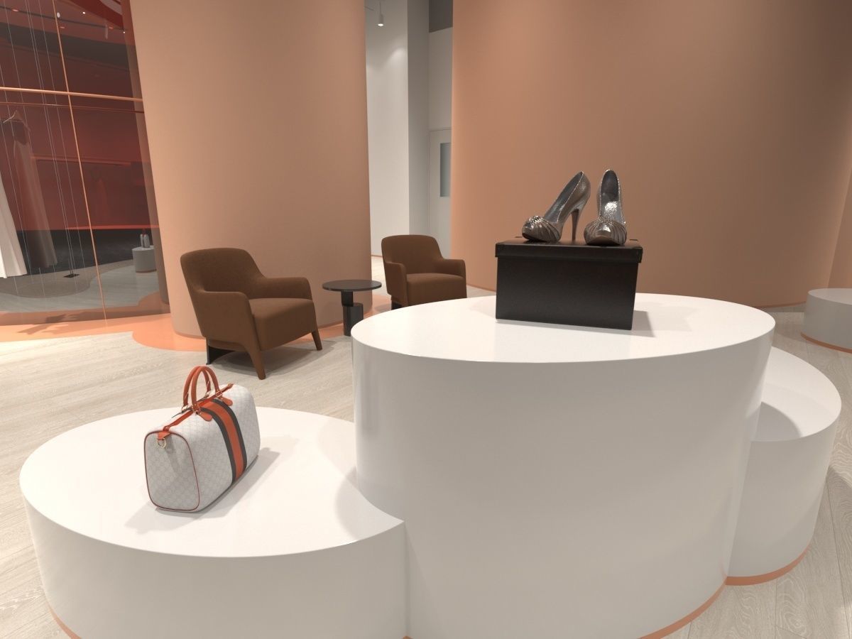 Clothing Shop 4 3D model_12
