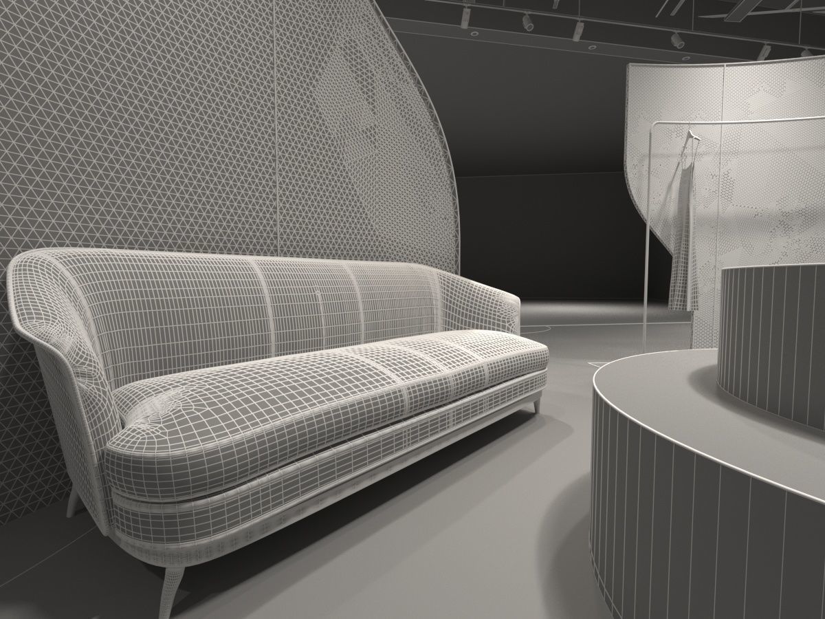 Clothing Shop 4 3D model_23