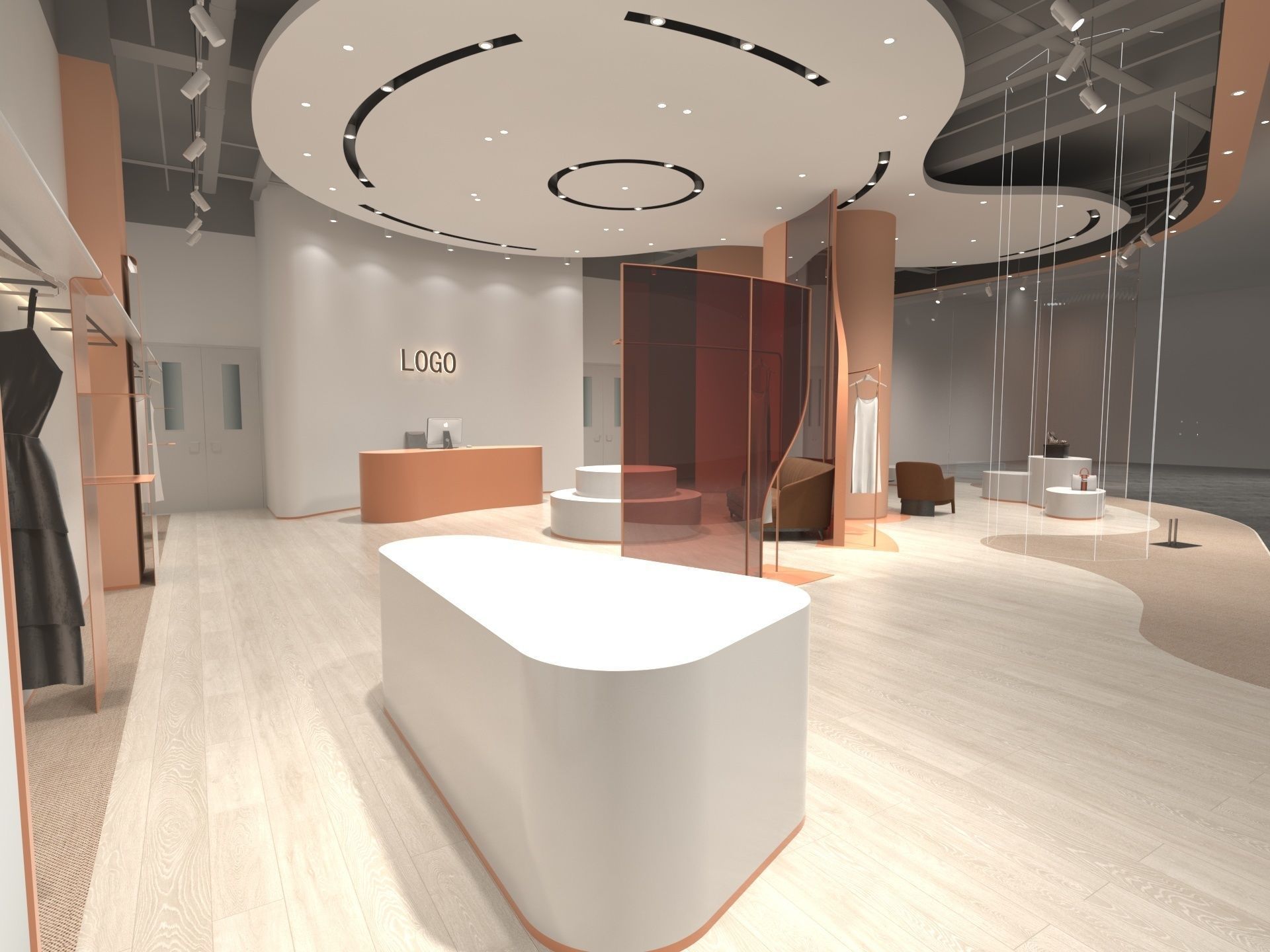 Clothing Shop 4 3D model_2