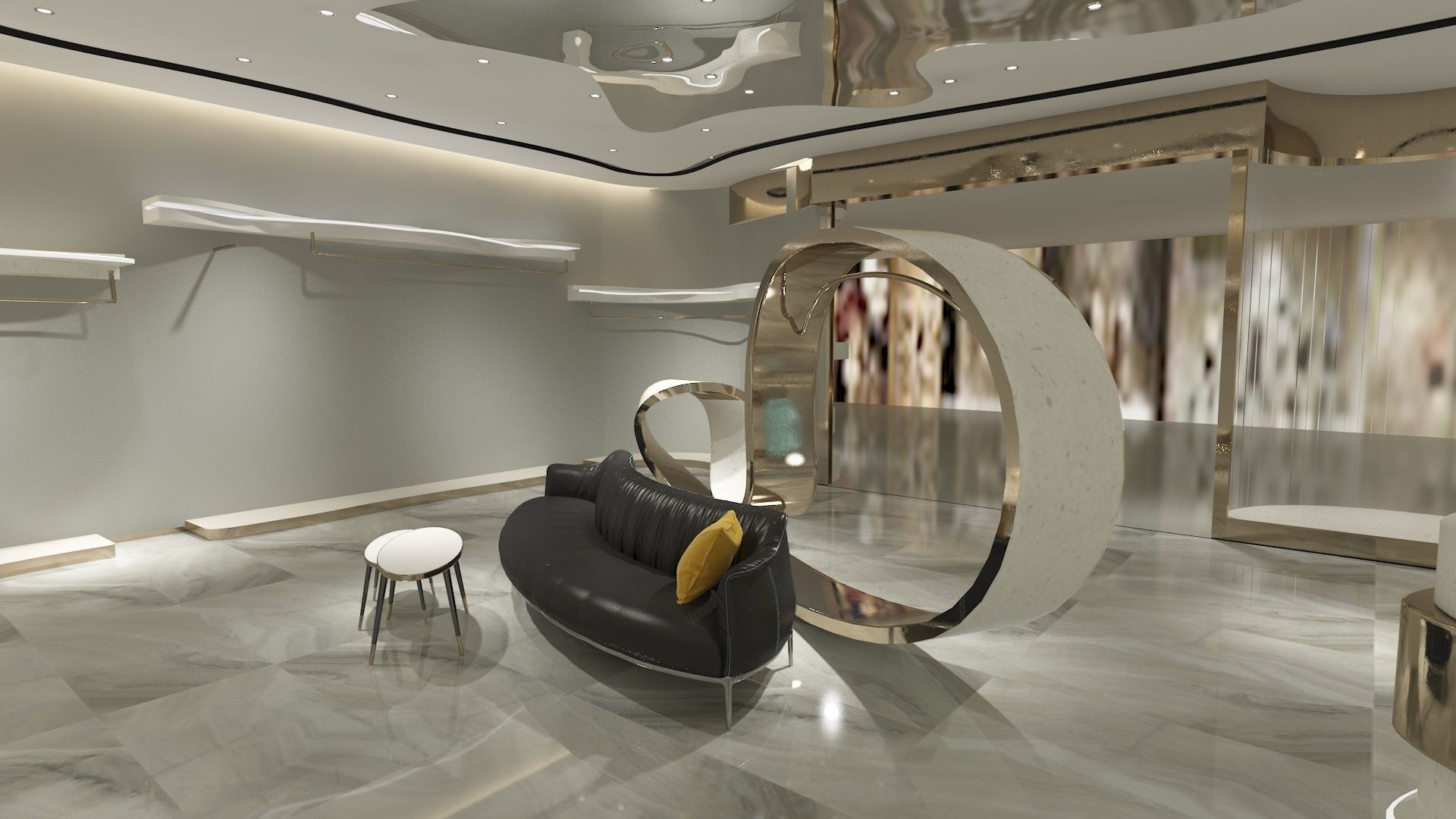 Clothing Shop 5 3D model_6