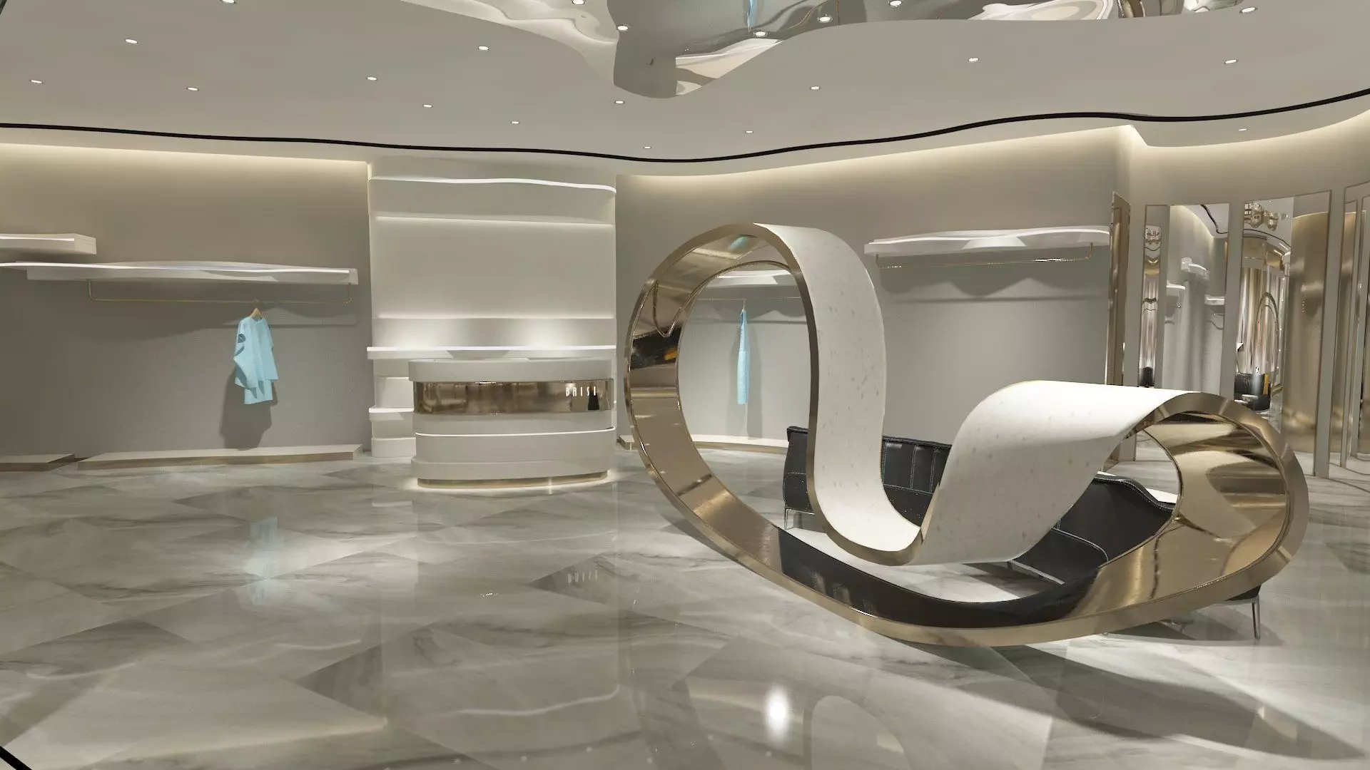 Clothing Shop 5 3D model_0