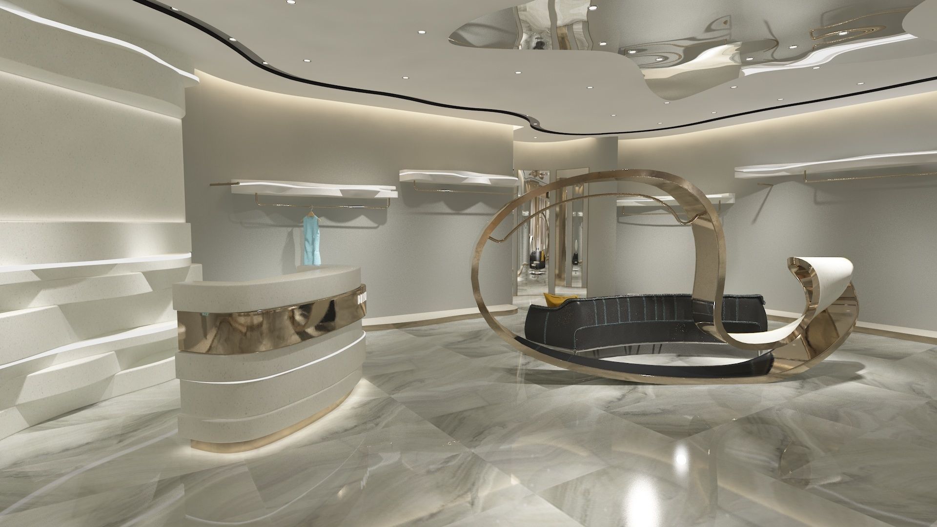 Clothing Shop 5 3D model_5