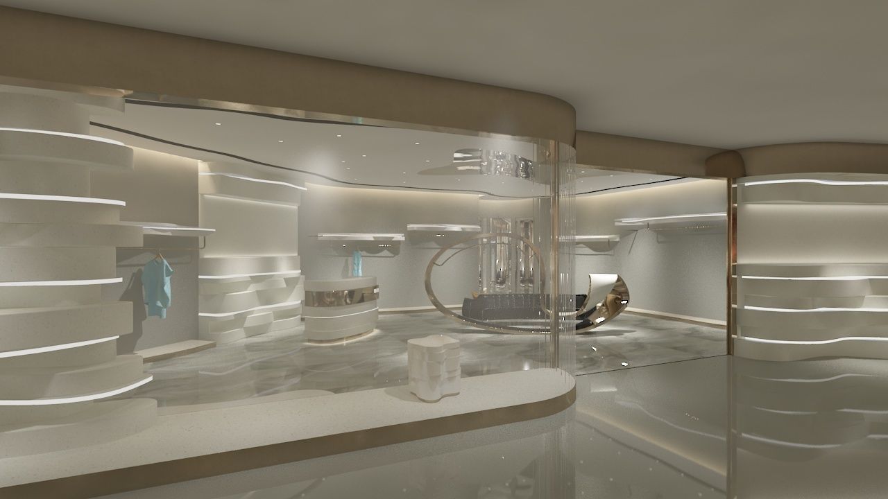 Clothing Shop 5 3D model_1