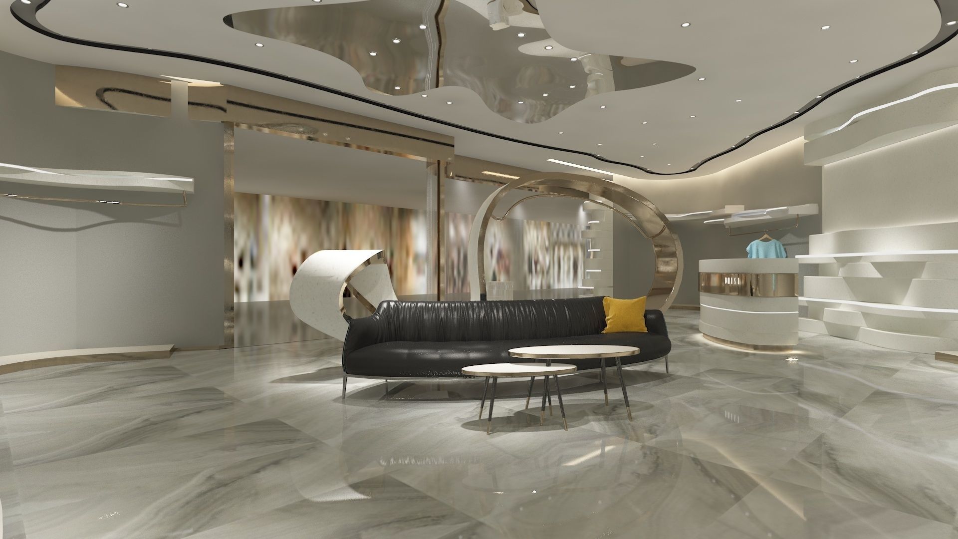 Clothing Shop 5 3D model_3