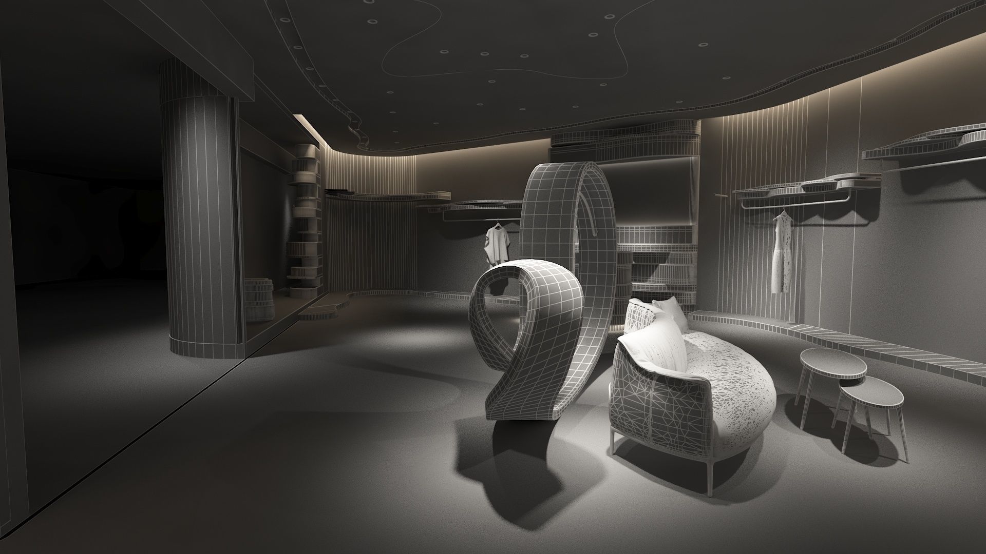 Clothing Shop 5 3D model_13