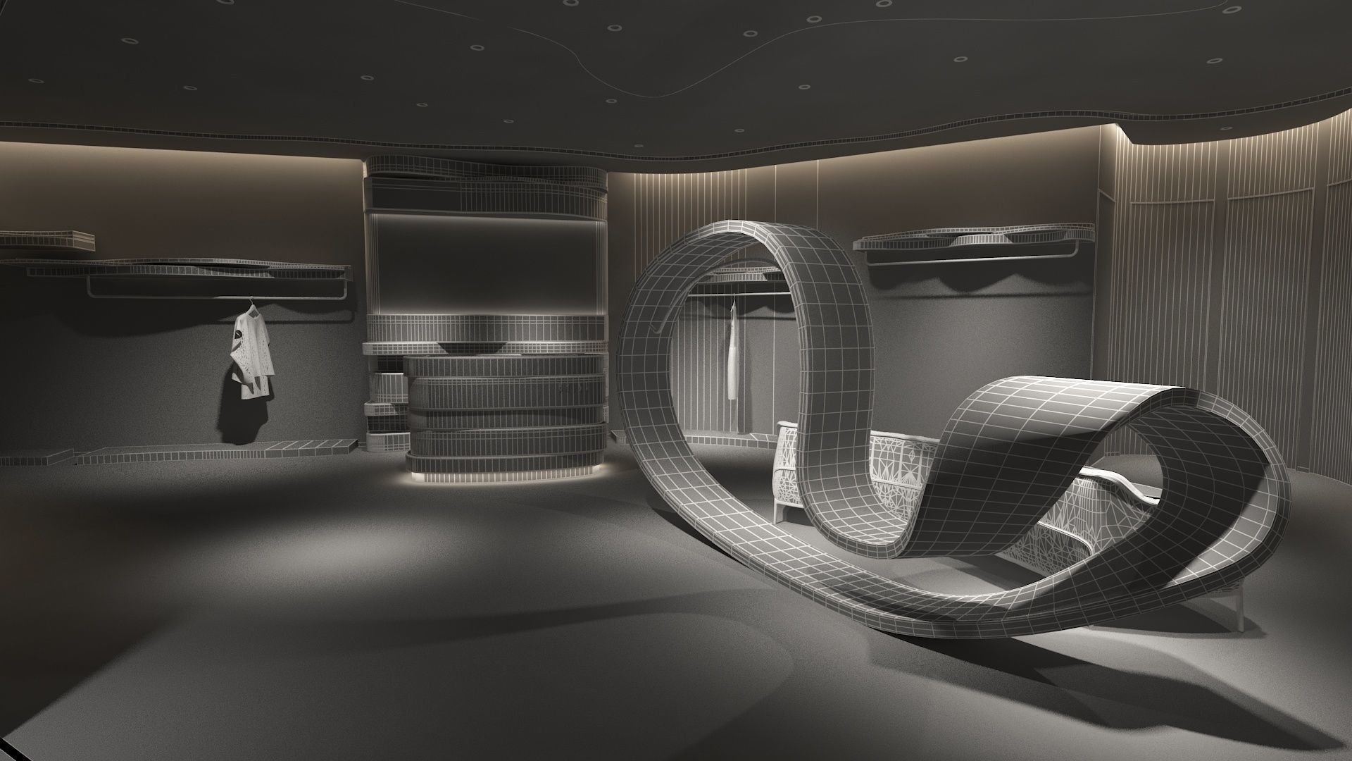 Clothing Shop 5 3D model_12