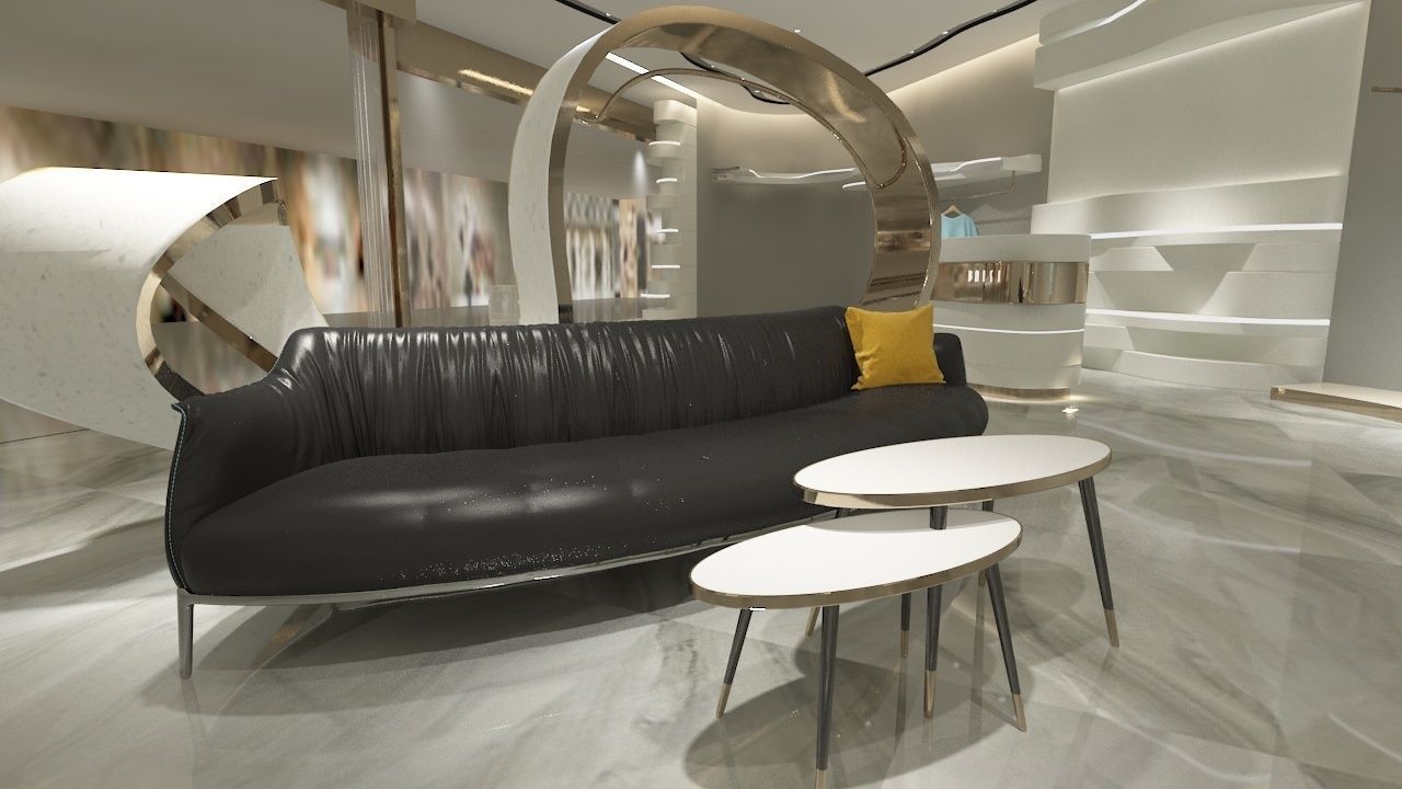 Clothing Shop 5 3D model_9