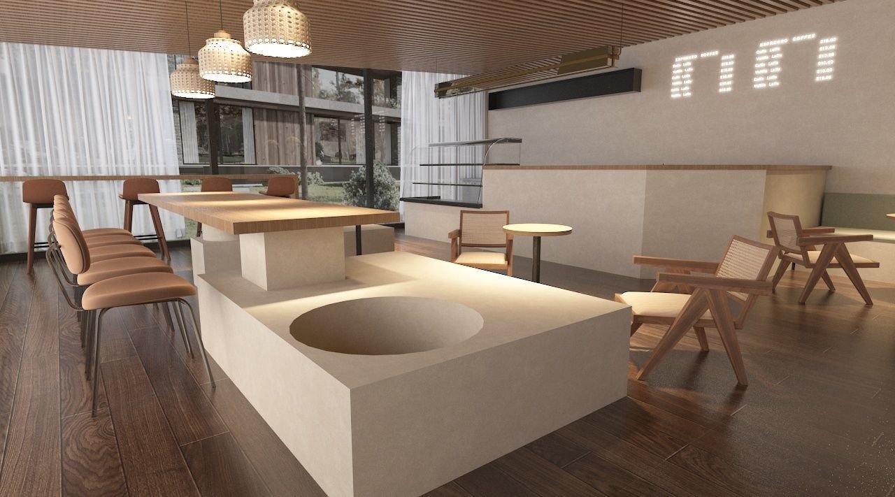 Coffee Shop 1 3D model_10