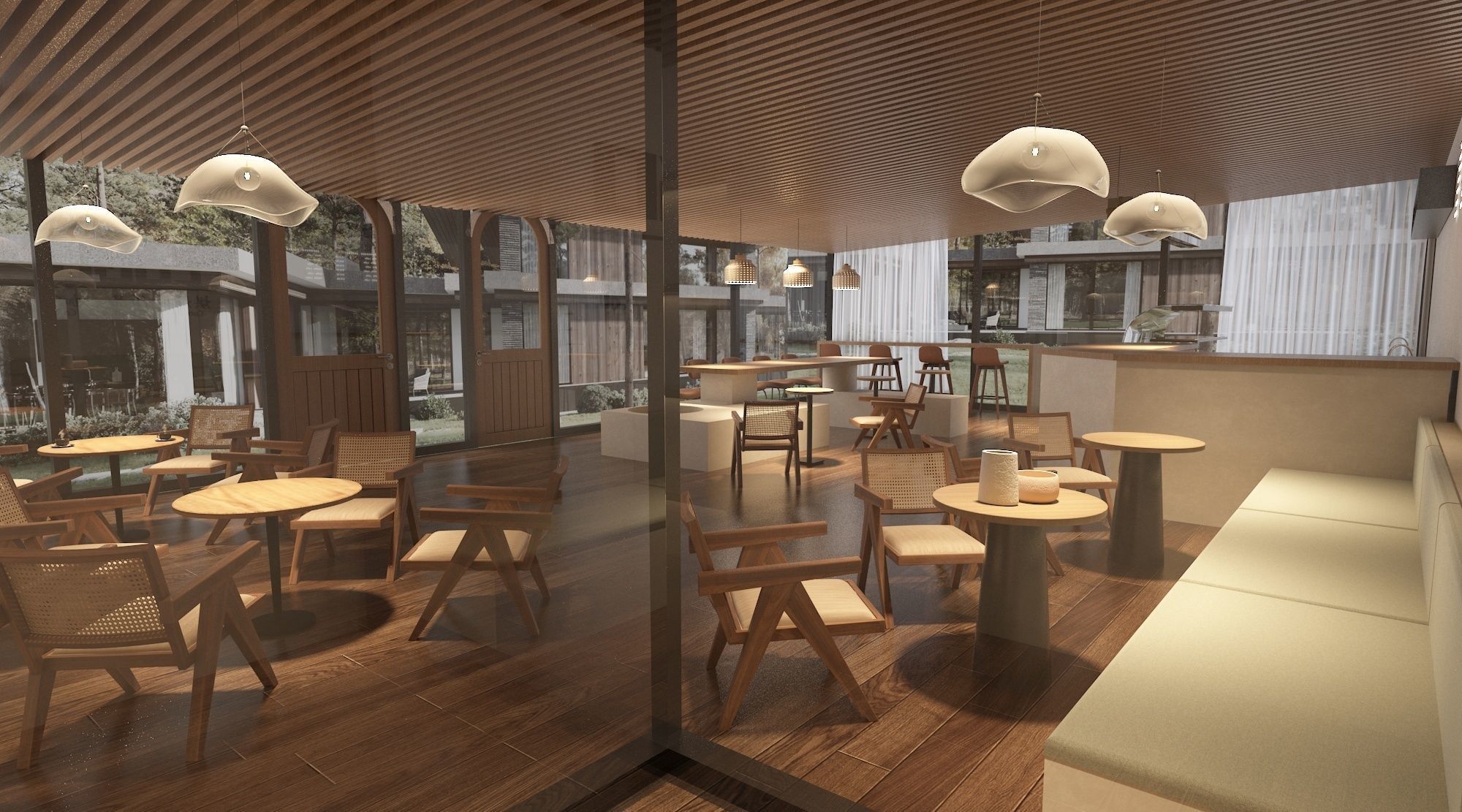Coffee Shop 1 3D model_2