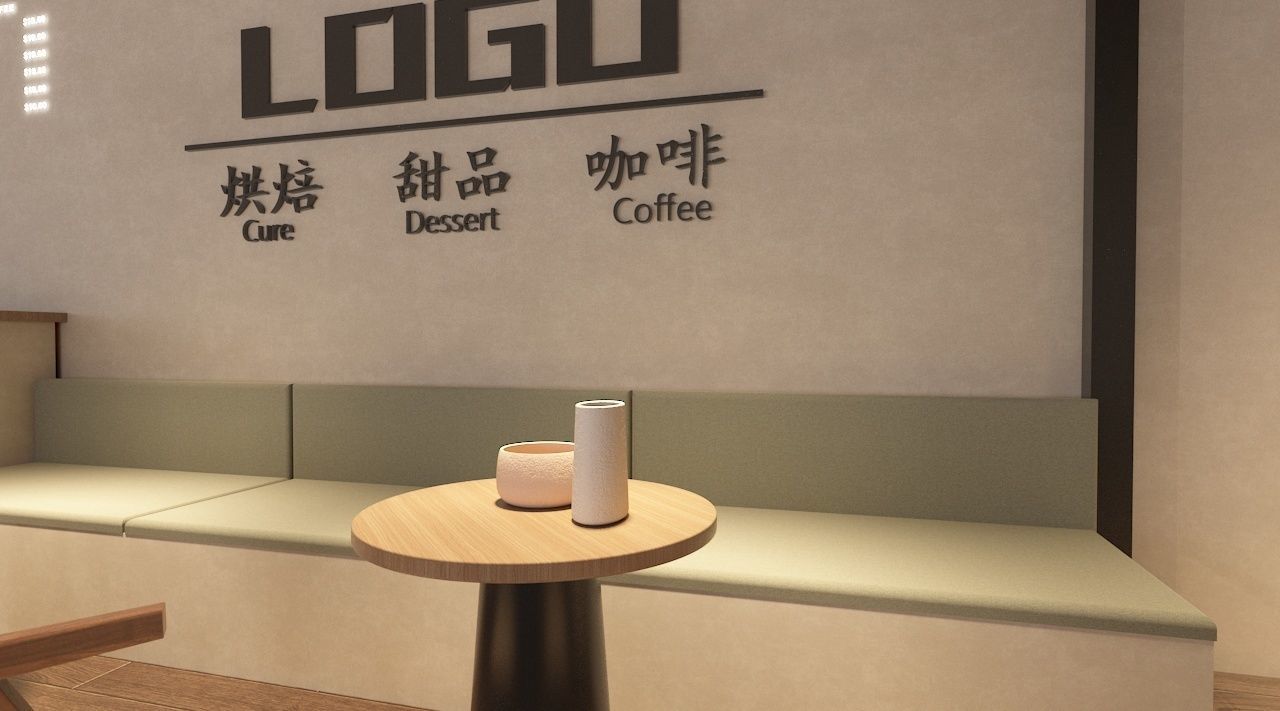 Coffee Shop 1 3D model_15