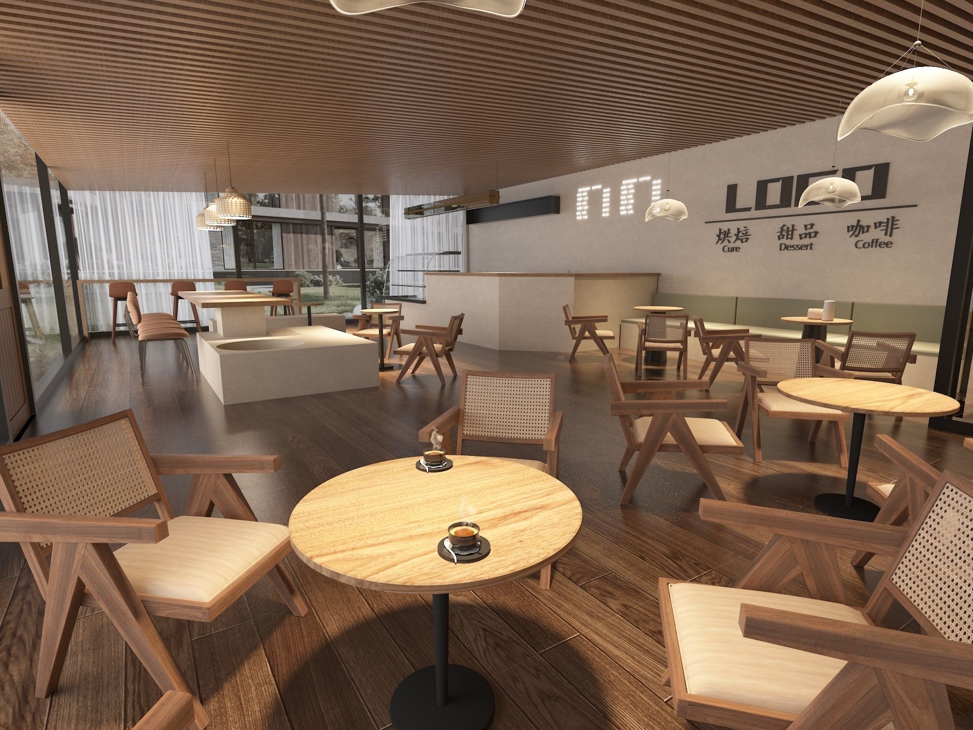 Coffee Shop 1 3D model_3