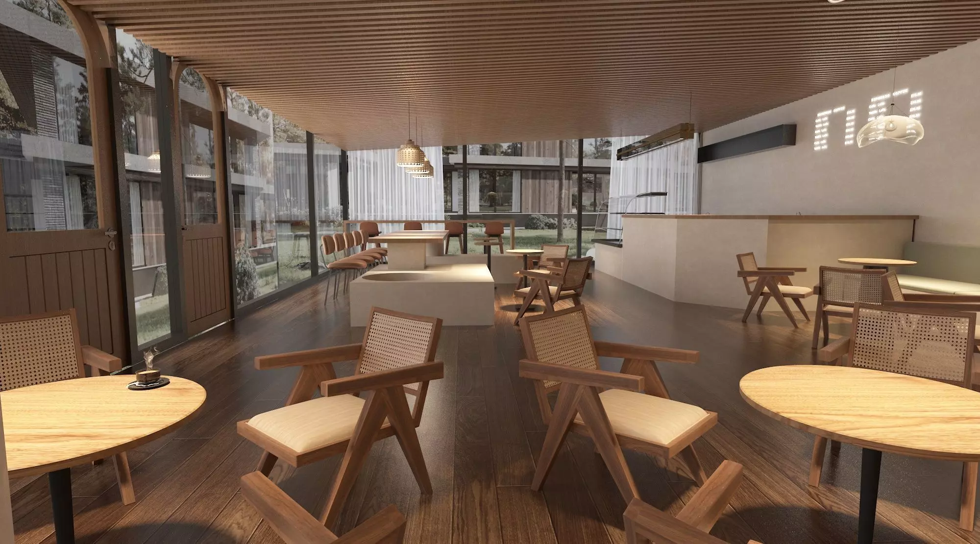 Coffee Shop 1 3D model_0