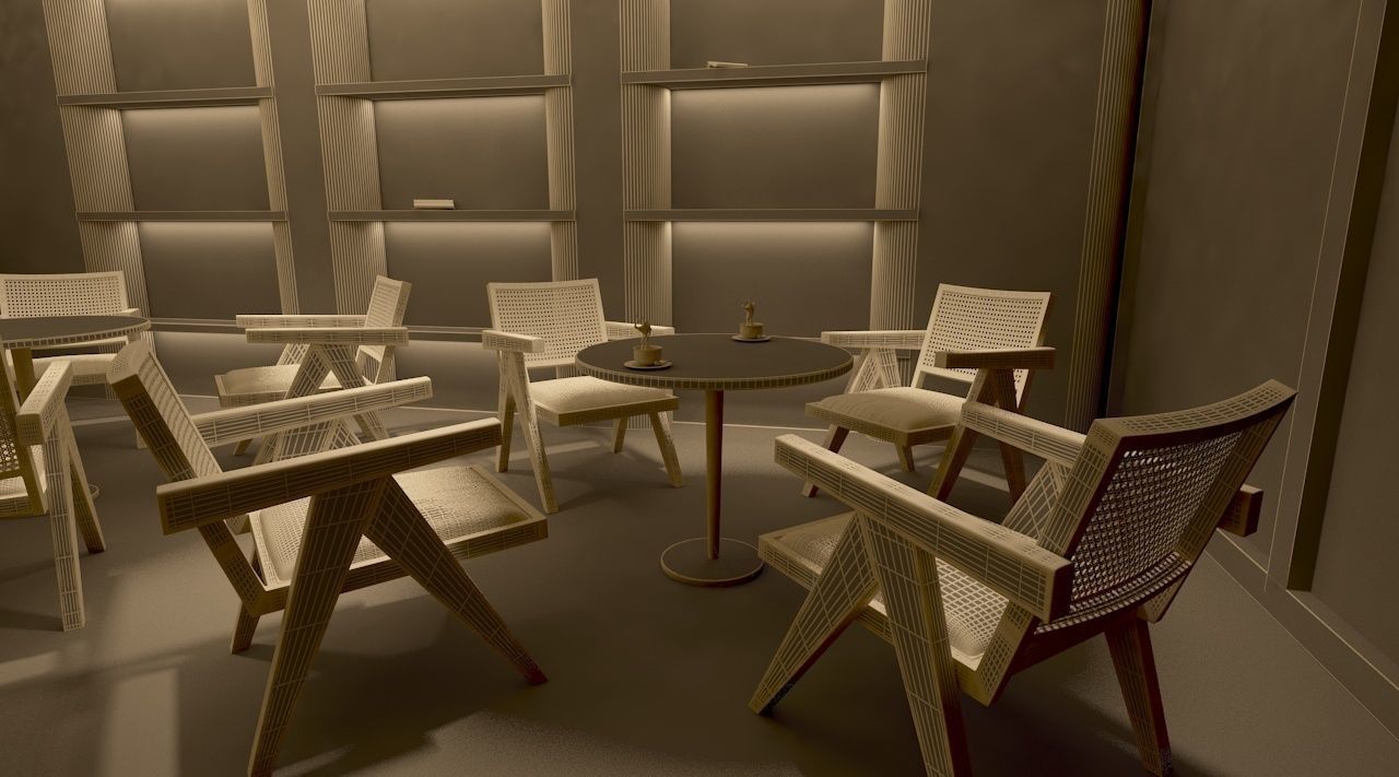 Coffee Shop 1 3D model_21