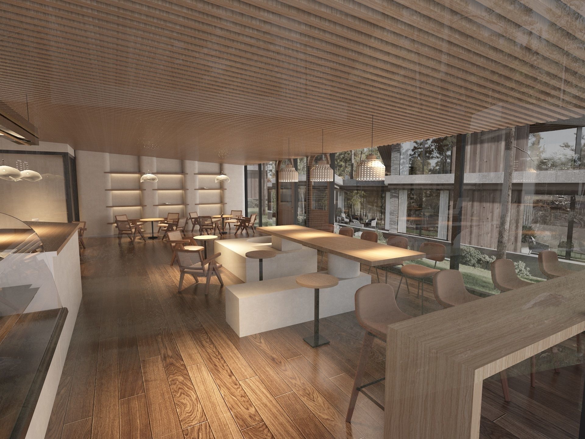 Coffee Shop 1 3D model_5