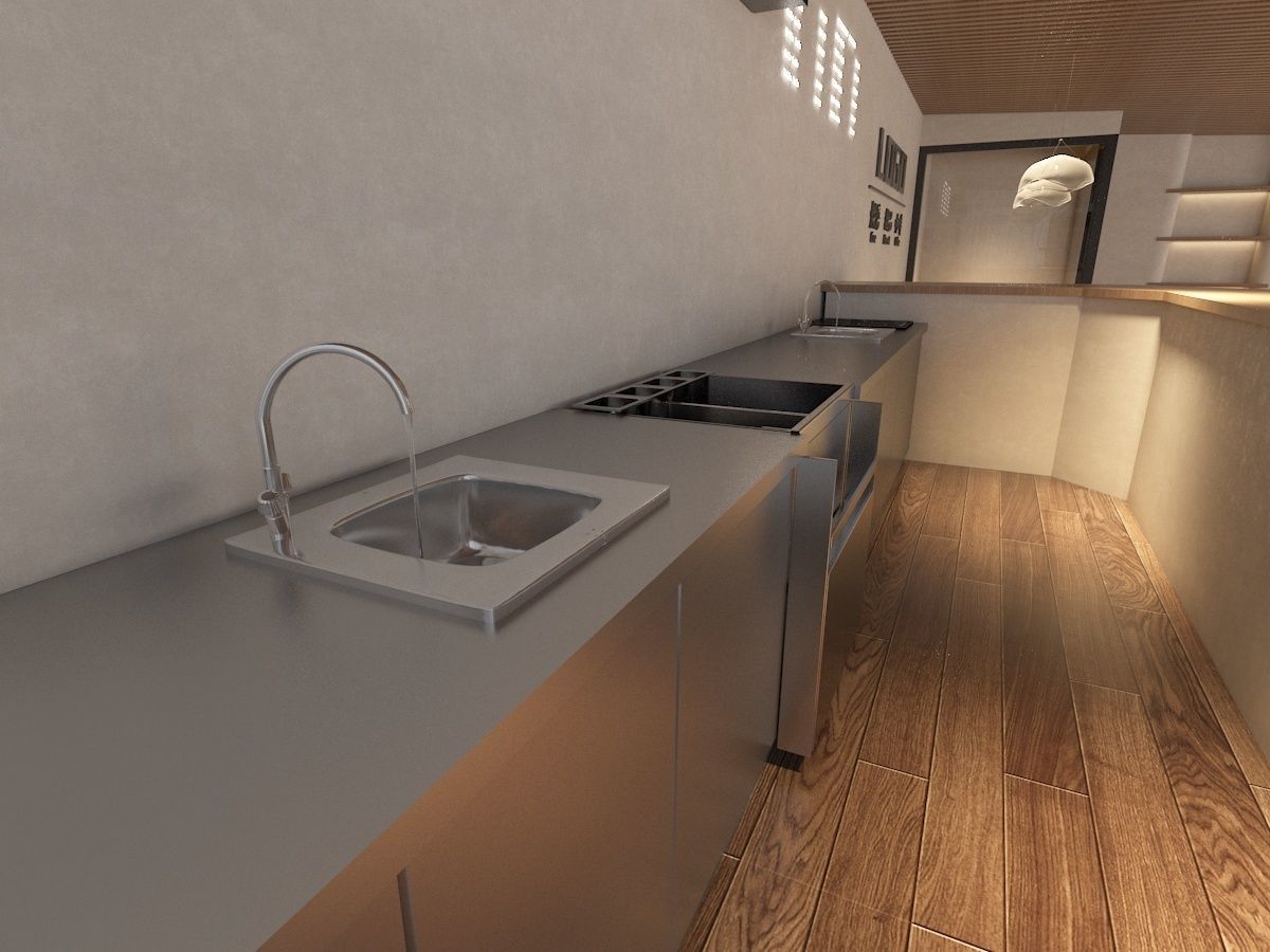 Coffee Shop 1 3D model_13