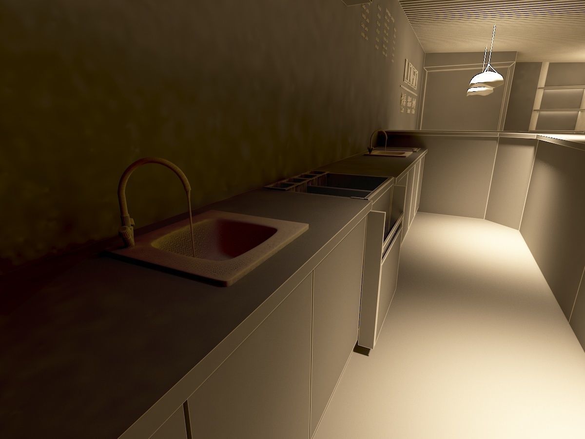 Coffee Shop 1 3D model_26