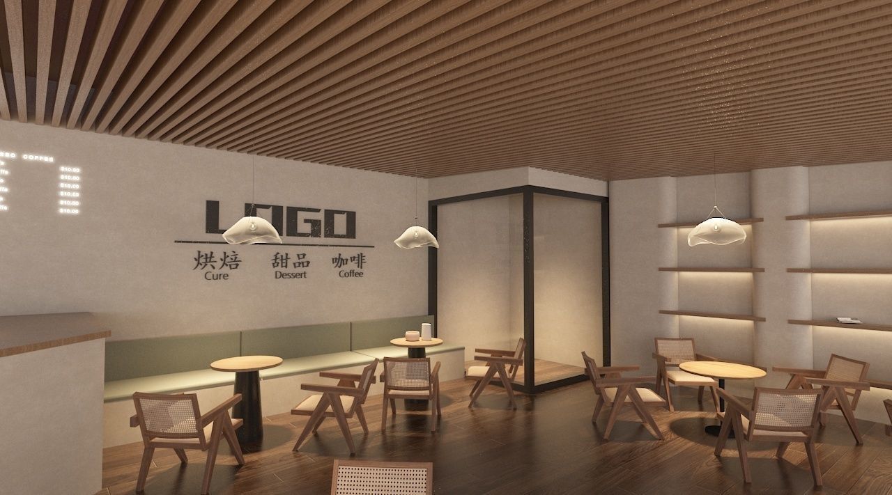 Coffee Shop 1 3D model_6