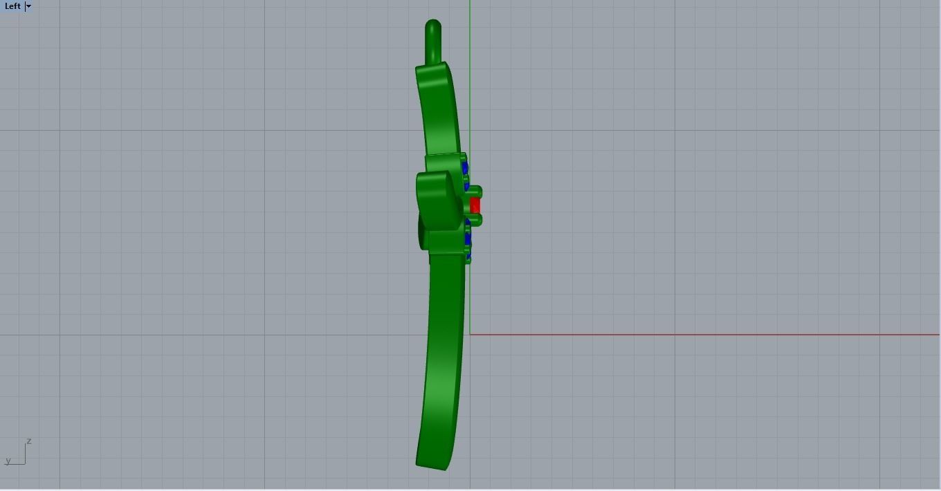 CROSS DIAMOND PENDANT 3D print model_10