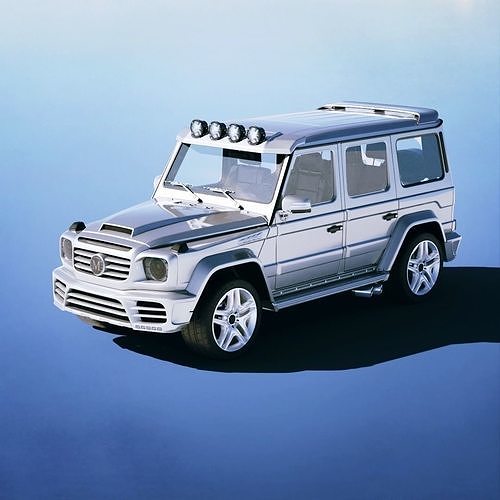 Mercedes AMG G63 Mansory Gronos 2017 Low-poly 3D model