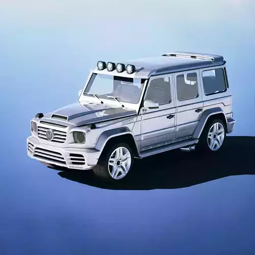 Mercedes AMG G63 Mansory Gronos 2017 Low-poly 3D model