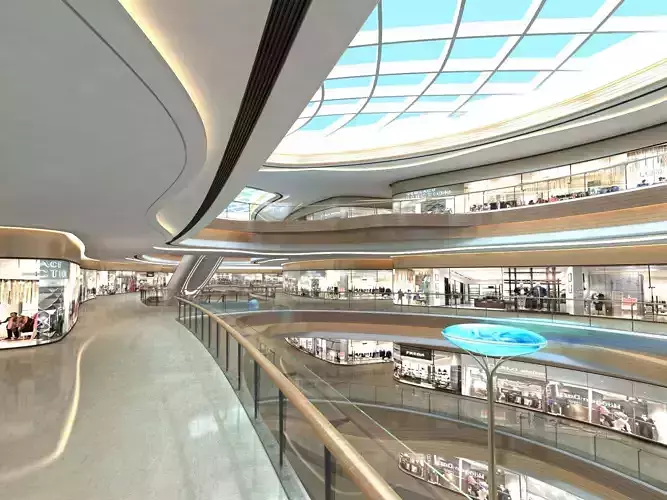 Shopping Mall 1 3D model