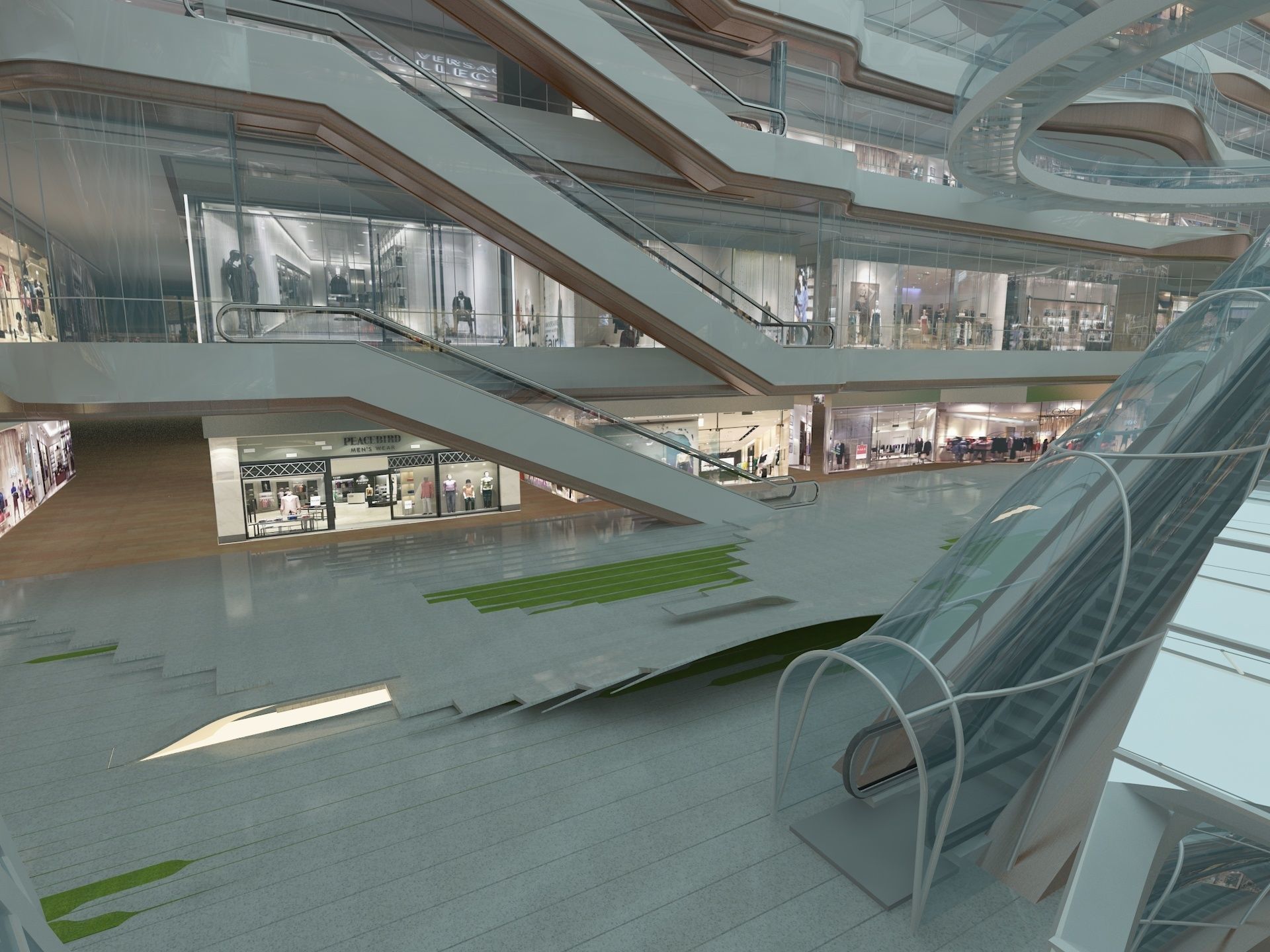Shopping Mall 3 3D model_5