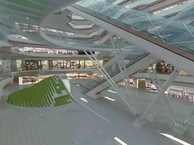 Shopping Mall 3 3D model