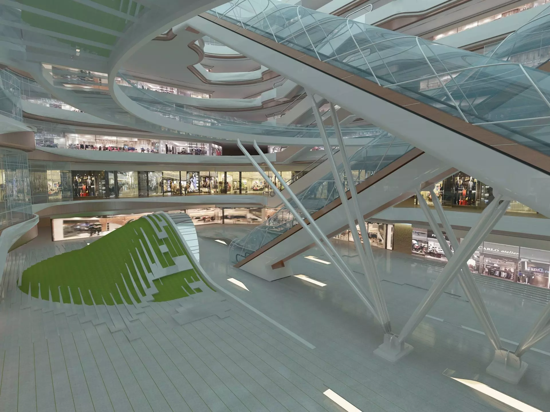 Shopping Mall 3 3D model_0
