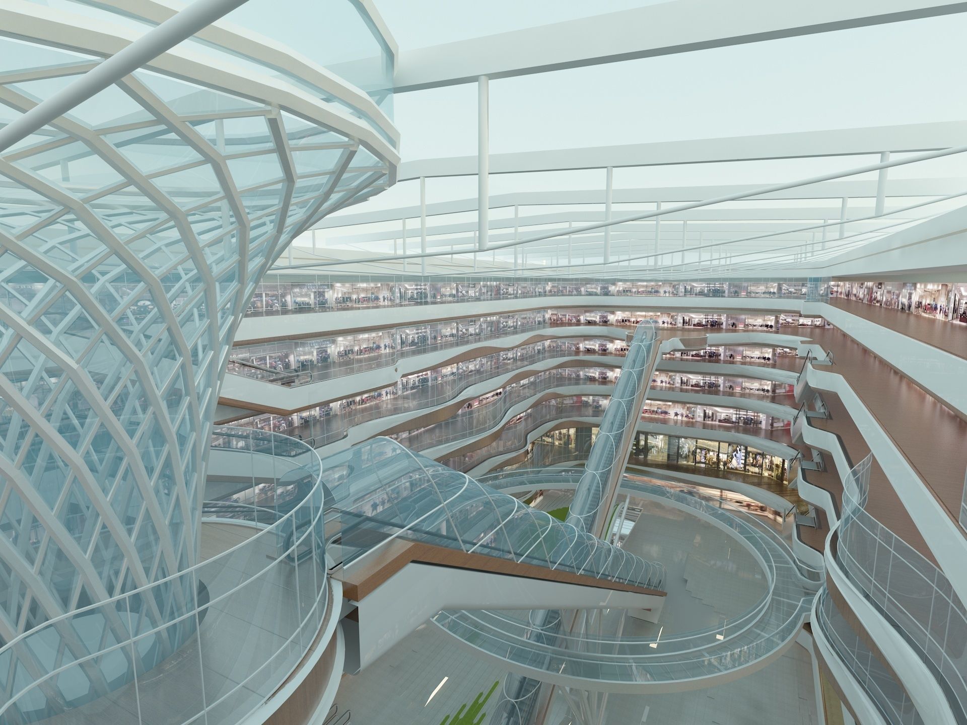 Shopping Mall 3 3D model_4