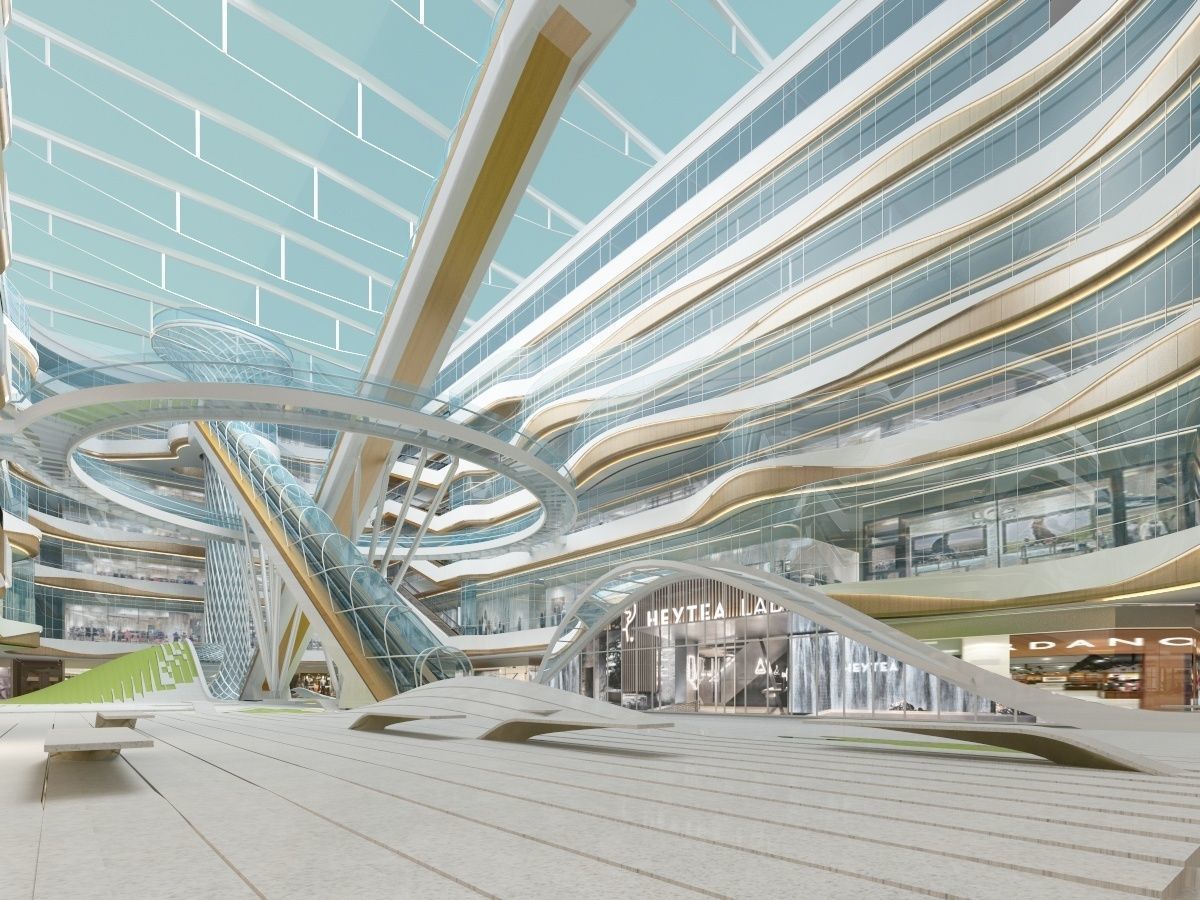 Shopping Mall 3 3D model_1