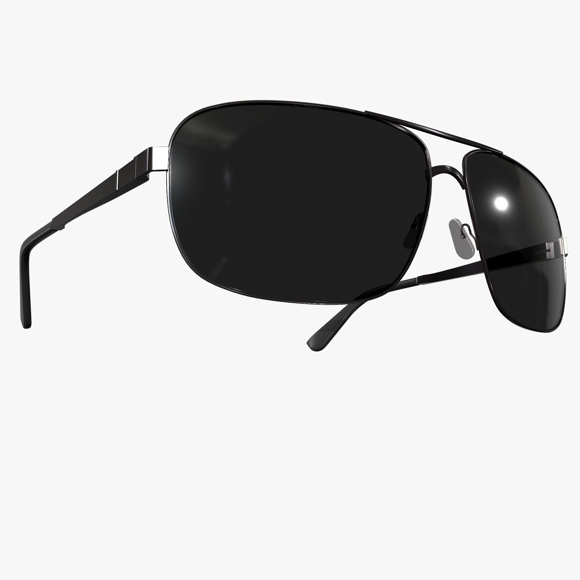 Sun glasses 3D model_4