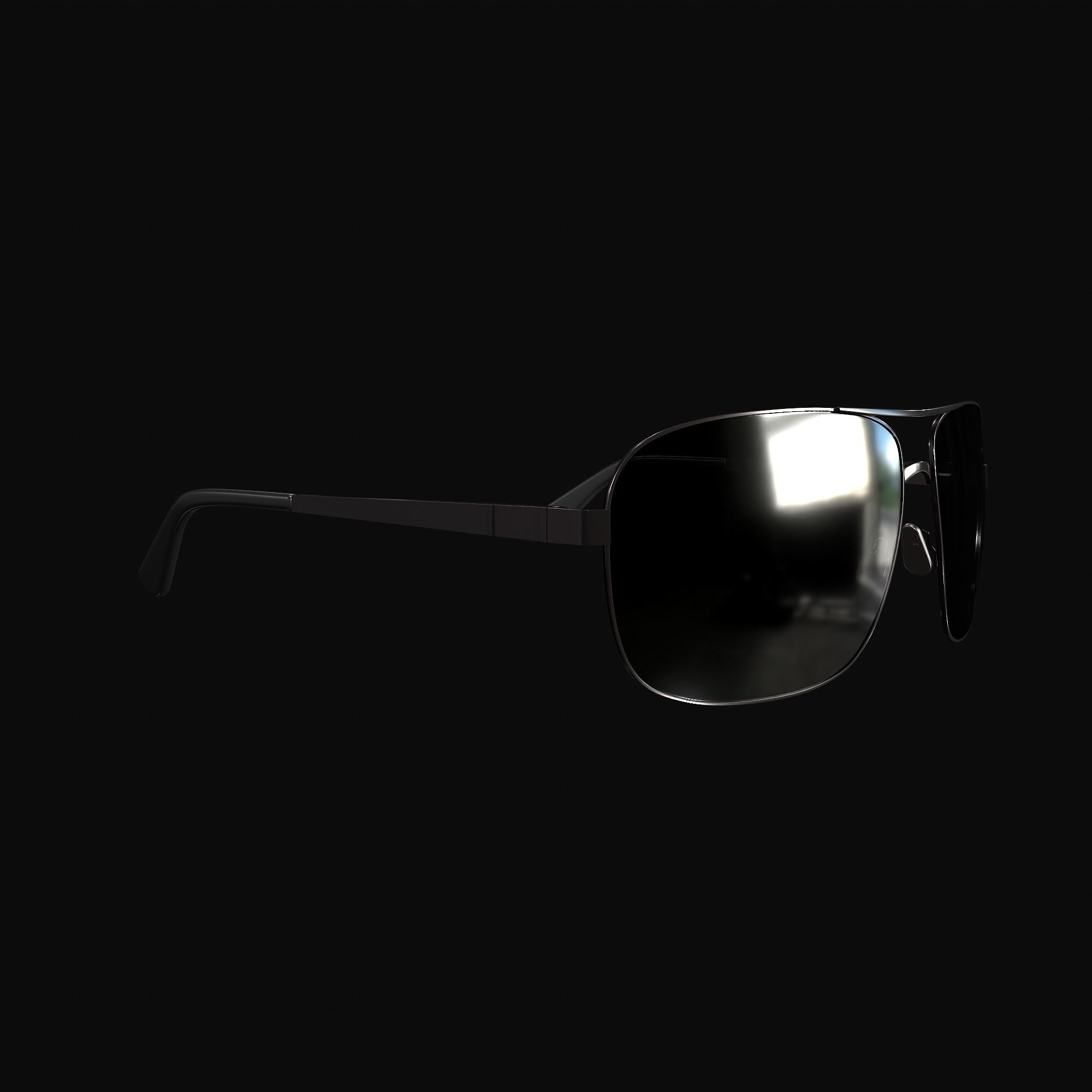Sun glasses 3D model_10