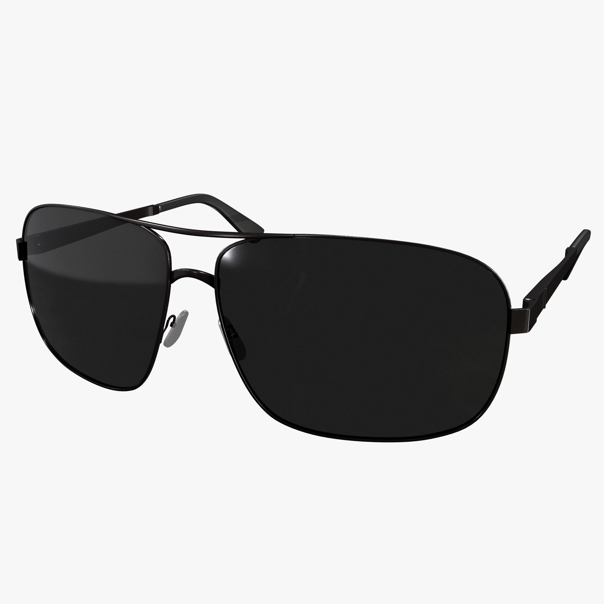 Sun glasses 3D model_1