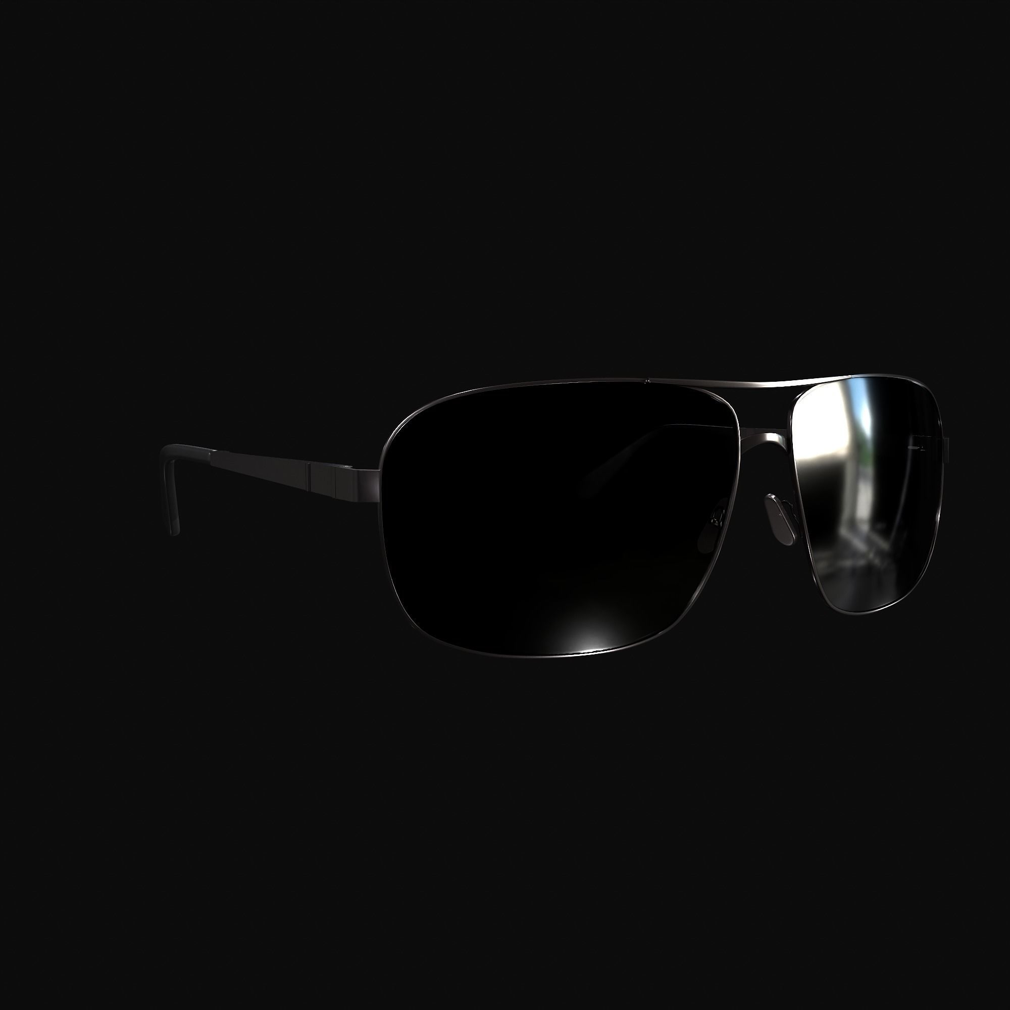 Sun glasses 3D model_9