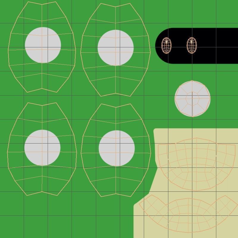 Special Mushrooms SET - Mario 3D model_7