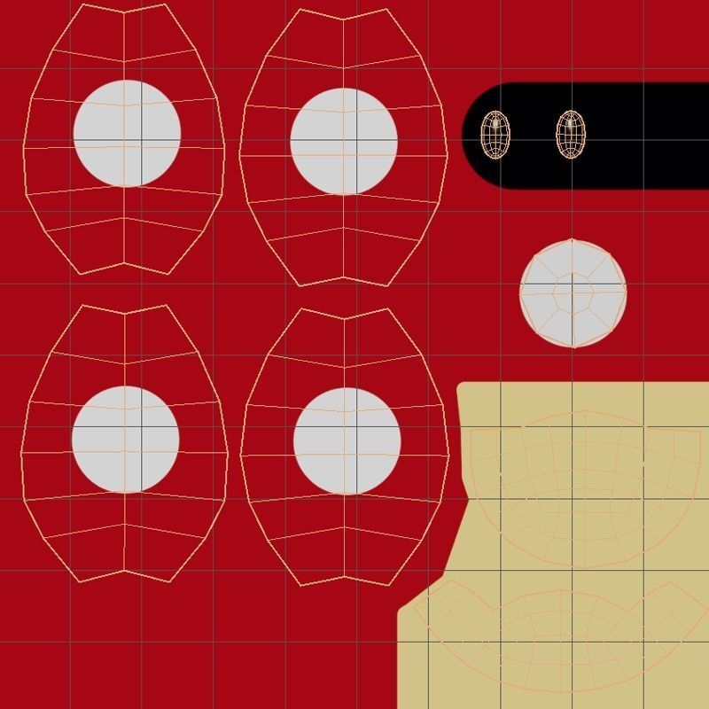 Special Mushrooms SET - Mario 3D model_5