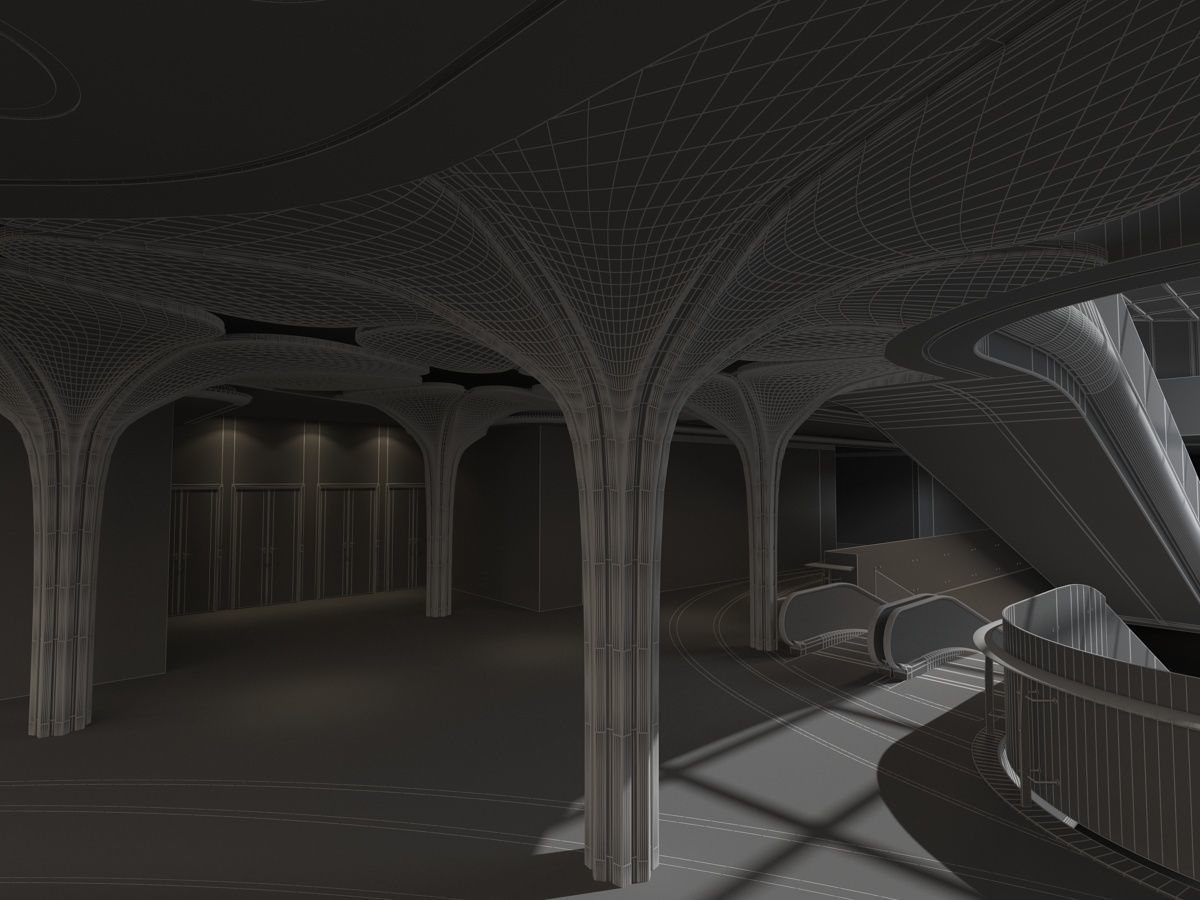 Shopping Mall 5 3D model_19