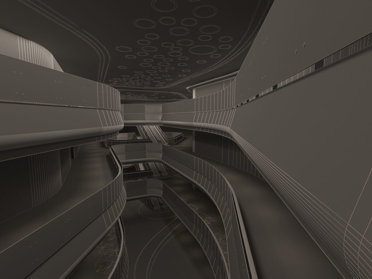 Shopping Mall 5 3D model_20